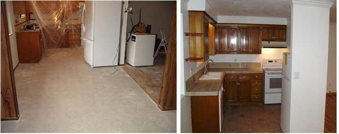 Kitchen Before & After